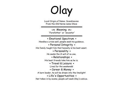 olay meaning tagalog